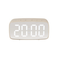 LED budík Karlsson KA5876WG, 12cm